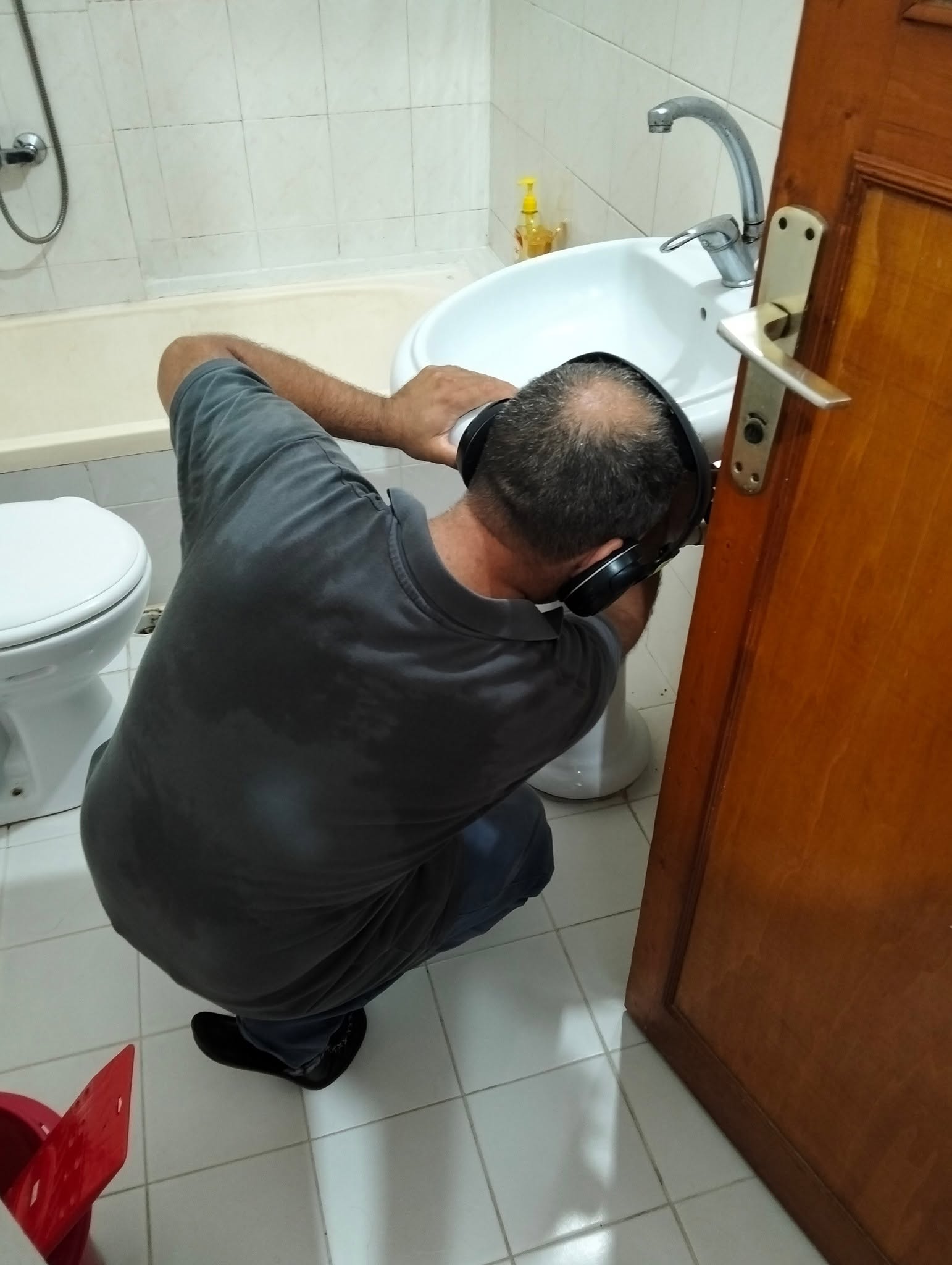 Lavabo Gideri Açma su tesisatı onarımı